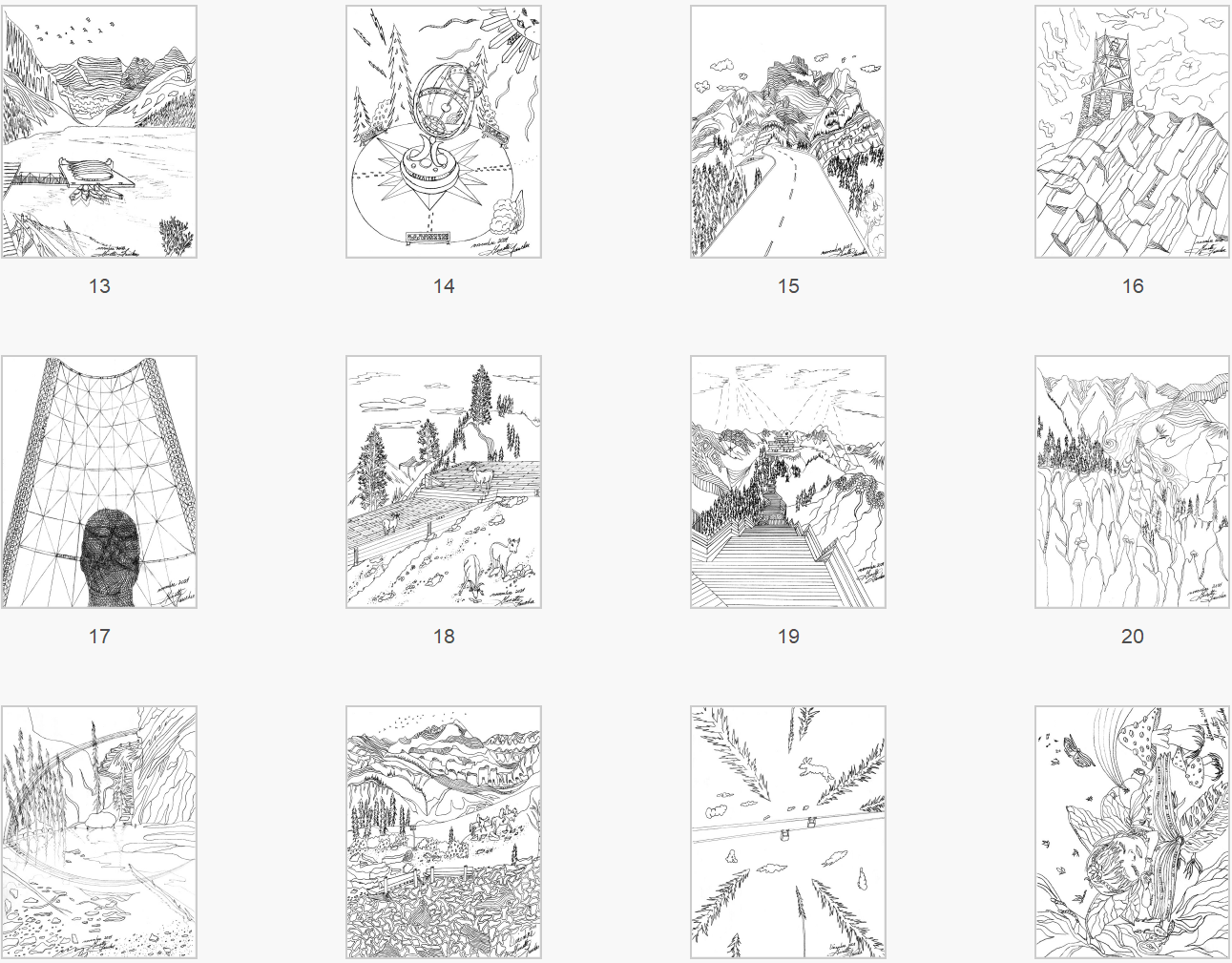 Ginette Faucher Mandalas Gite Hooponoponeau